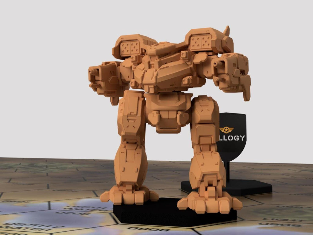 Bullshark BSK-M3 | Special Variant by Syllogy | American Mecha | Compatible with BT and other 6mm Tabletop Wargames