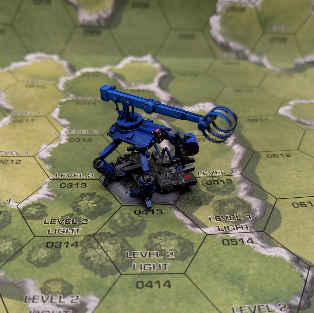Cherry Picker Agromech | Sir Mortimer Bombito | American Mecha | Compatible with BT and other 6mm Tabletop Wargames