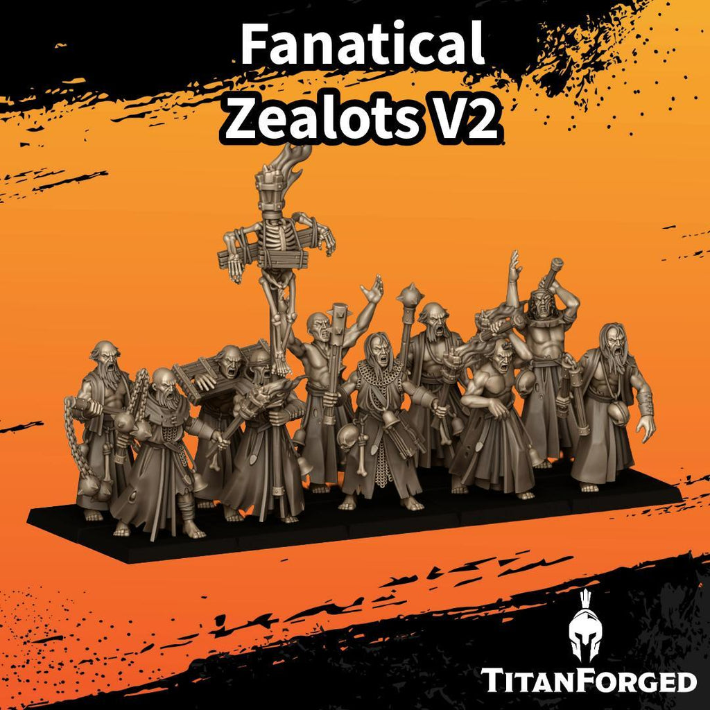 Fanatical zealots V2 | Highlands miniatures