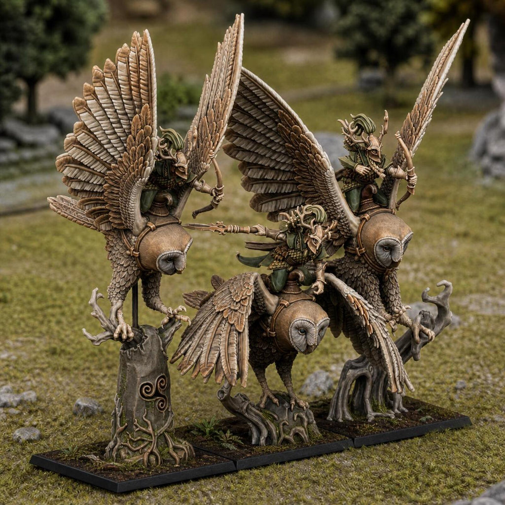 Feral Elves Great Owls Riders