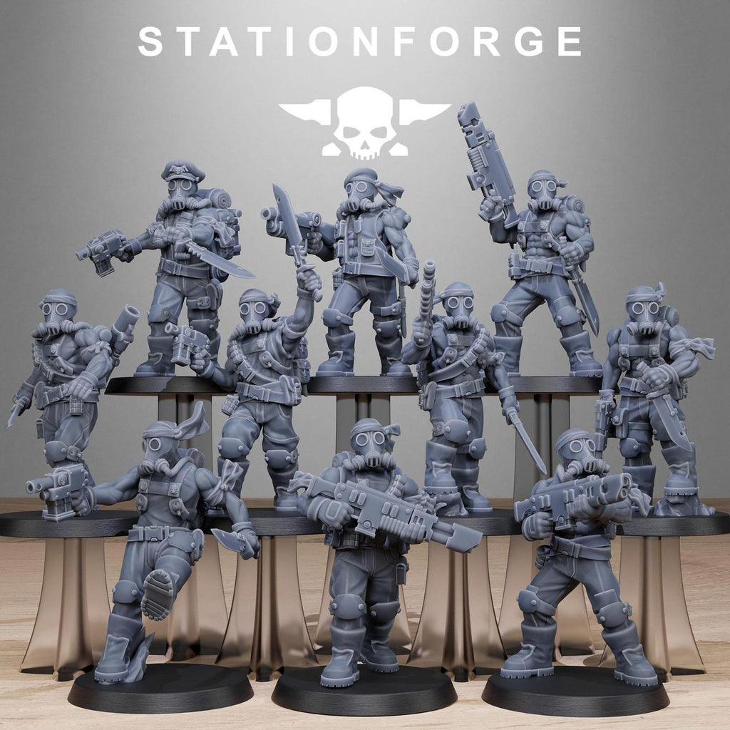 Grim Guard - Jungle Fighters 2.0 - set of 10