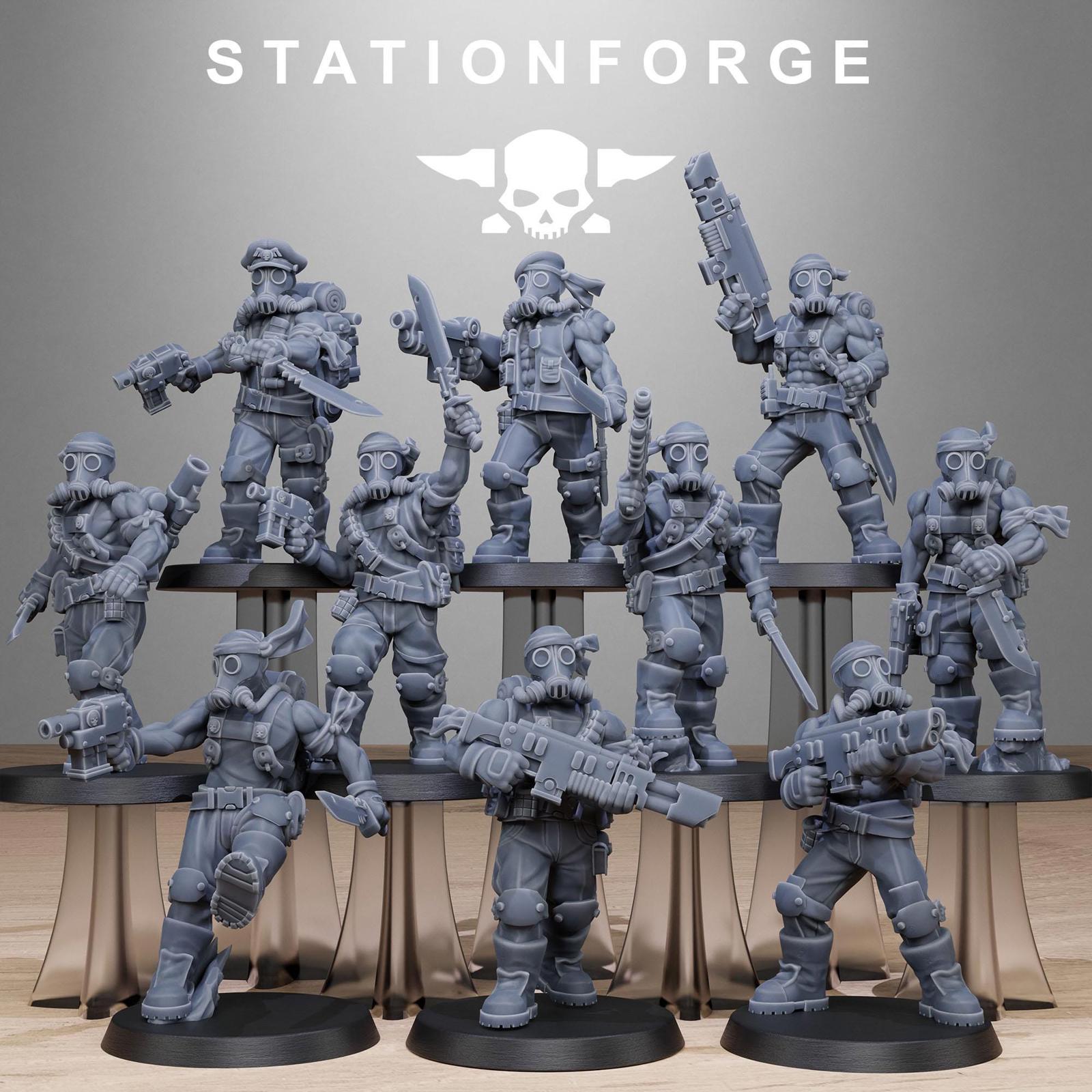 Grim Guard - Jungle Fighters 2.0 - set of 10