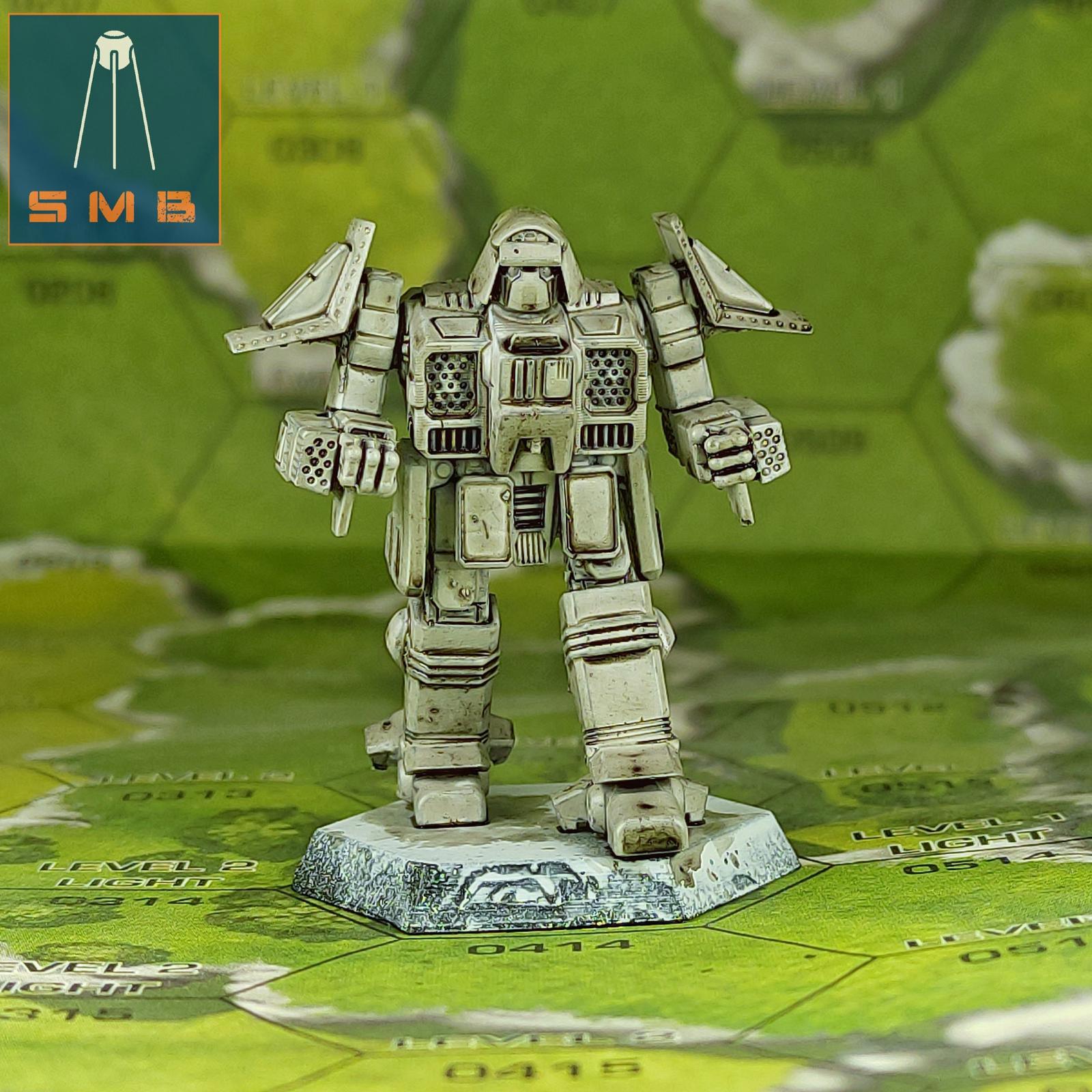 Ha Otoko | Sir Mortimer Bombito | American Mecha | Compatible with BT and other 6mm Tabletop Wargames
