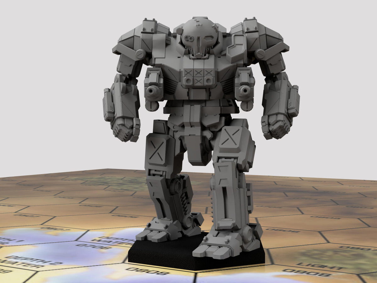 Atlas AS7-W Warlord | Special Variant by Syllogy | American Mecha | Compatible with BT and other 6mm Tabletop Wargames