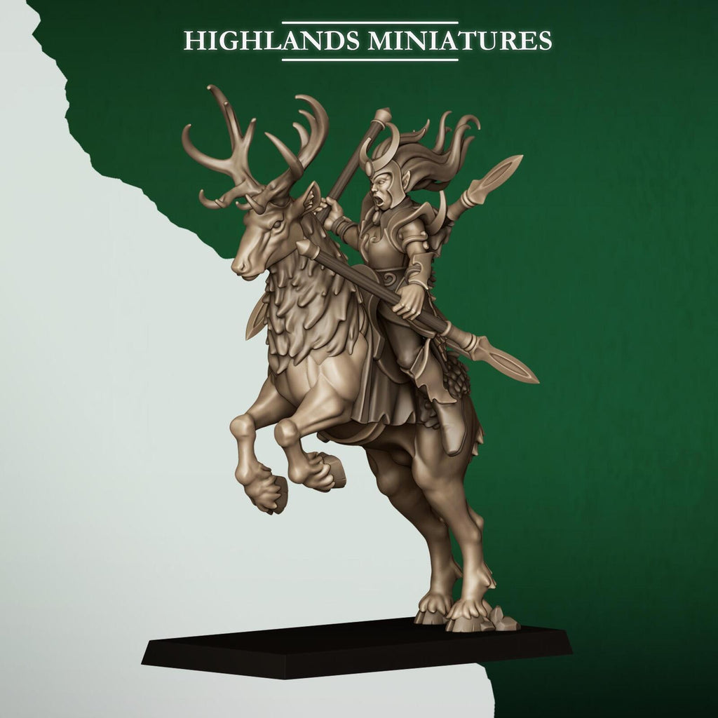 Feral Elves Moonlight Sisters | Highlands Miniatures