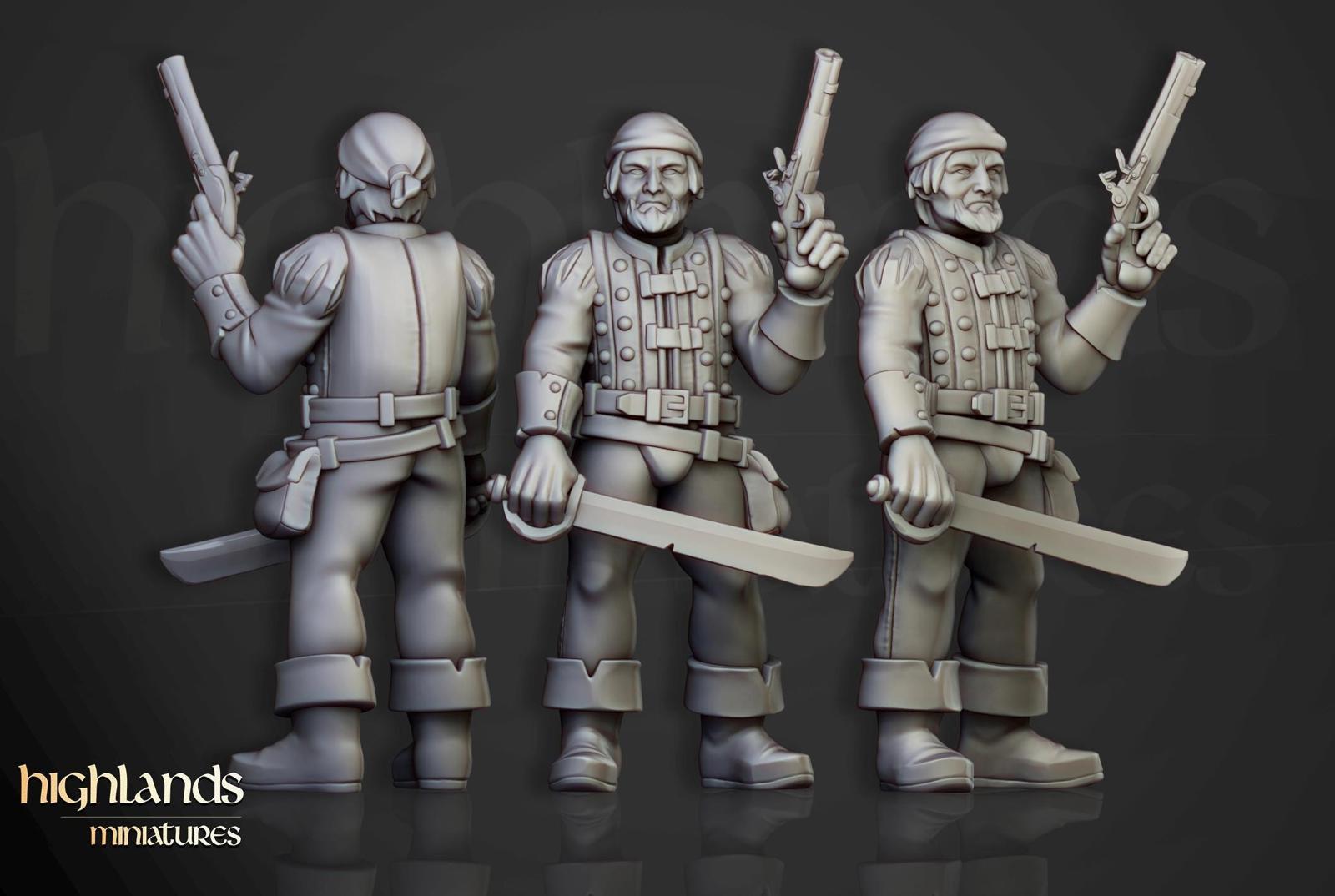 Sunland militia | Highlands Miniatures
