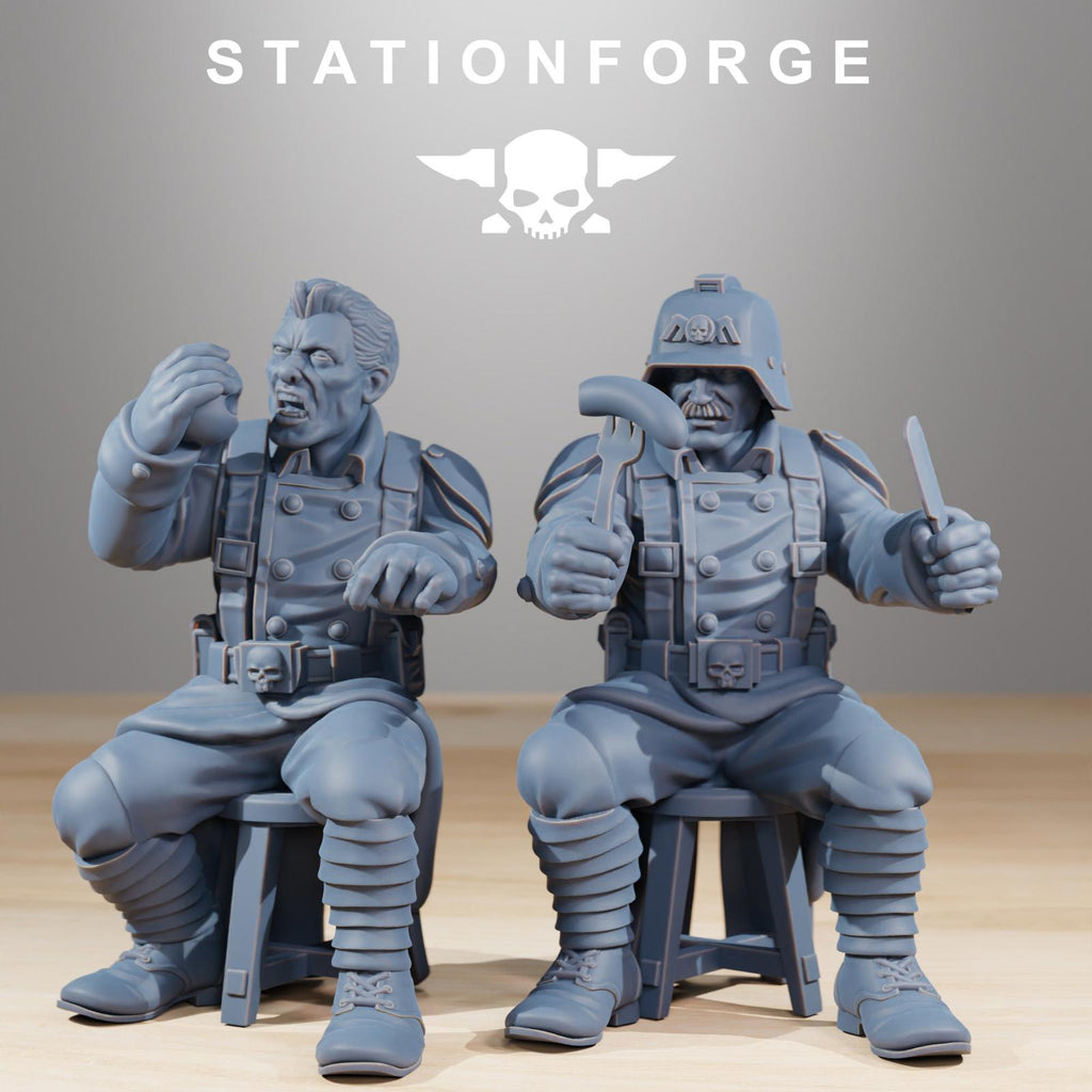 Grim Guard Comrades Diorama (6)