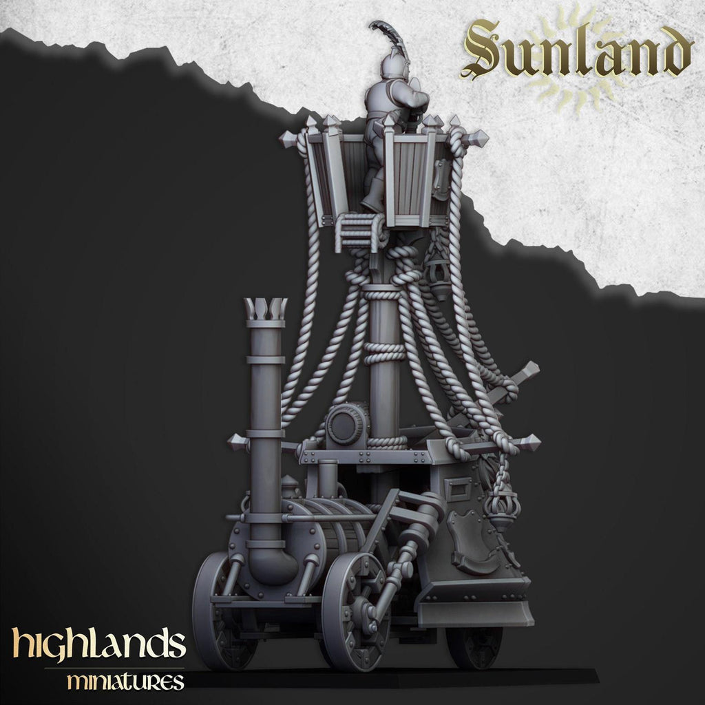 Sunland Ironclad Landship | Highlands Miniatures