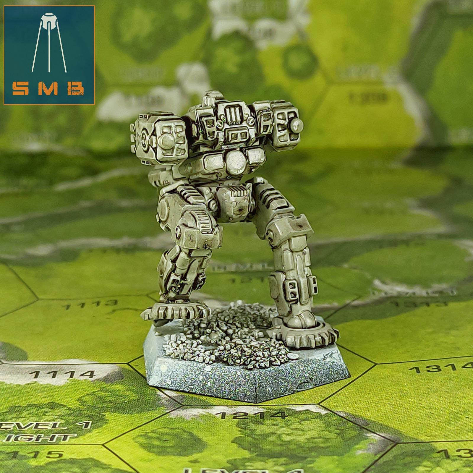 Jenner IIC1  | Sir Mortimer Bombito | American Mecha | Compatible with BT and other 6mm Tabletop Wargames