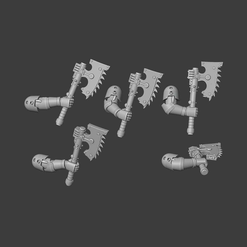 Gen 6 - Chainaxe and Pistols