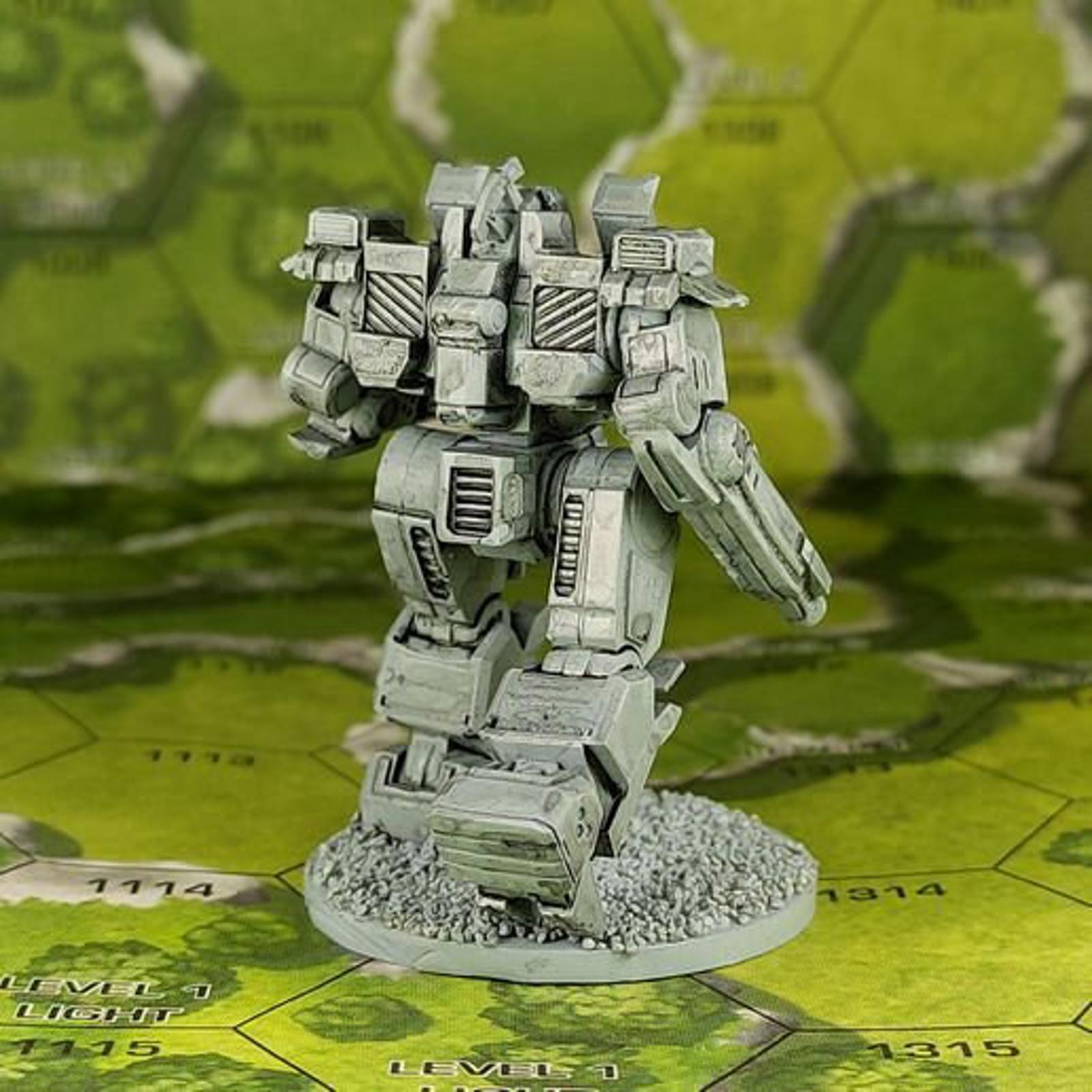 Hyperion (XTRO Project Zhukov) | Sir Mortimer Bombito | American Mecha | Compatible with BT and other 6mm Tabletop Wargames