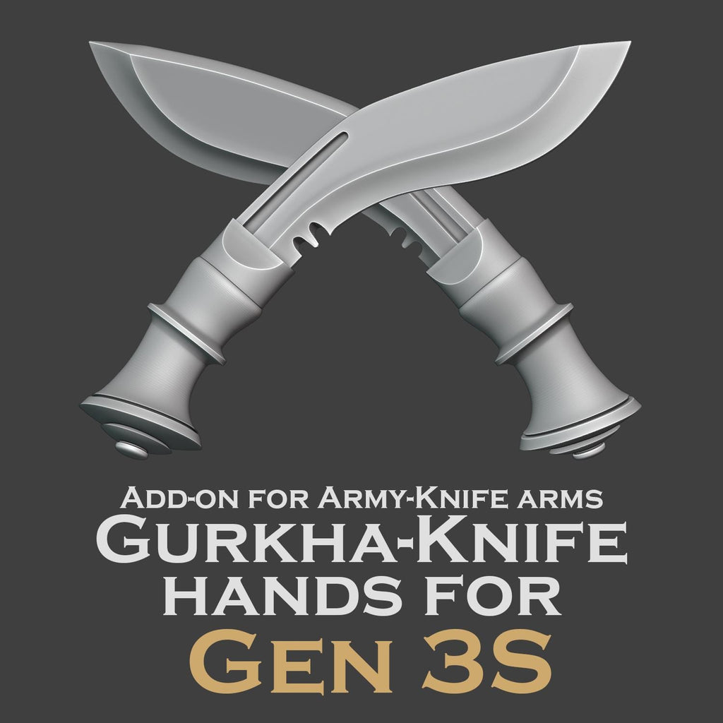 Gen 3 - Gurkha Knife arms