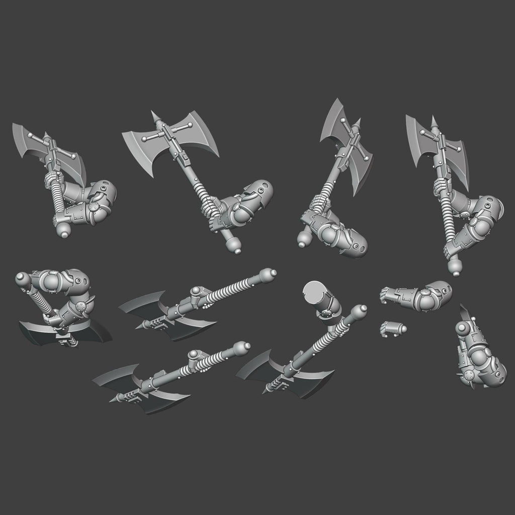 Gen 3 - Heavy Power Axe Arms