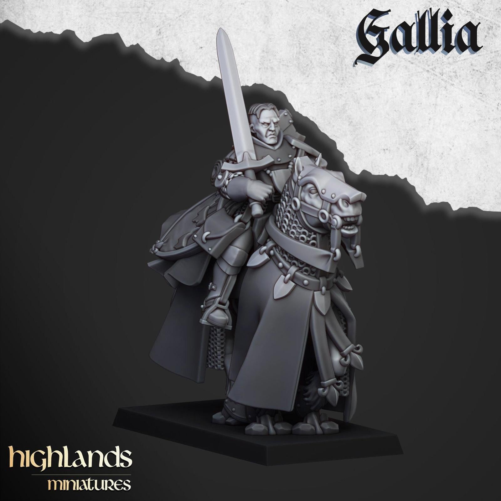 Questing Knights Of Gallia | Highlands Miniatures