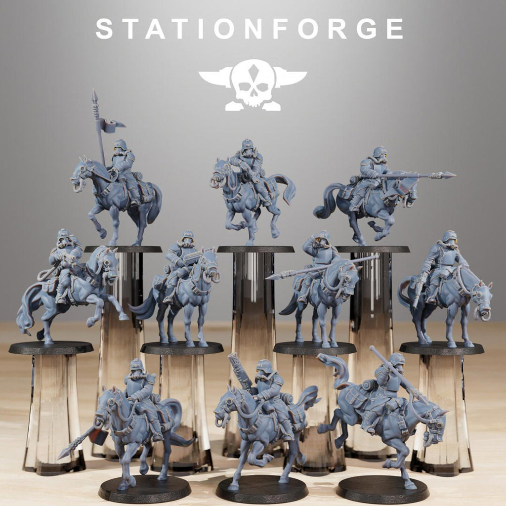 Grim Cavalry - set of 10