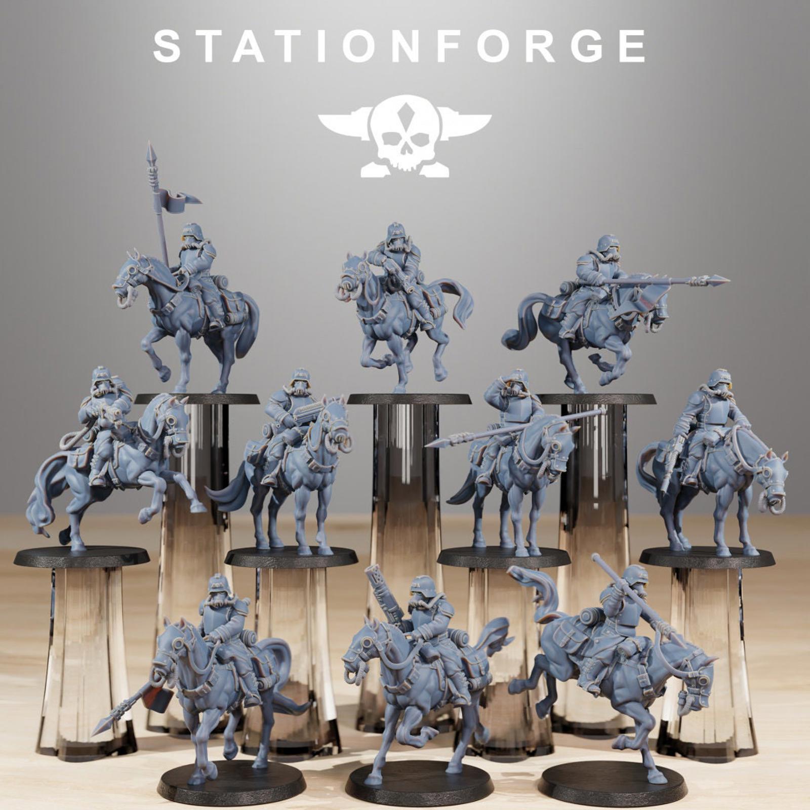 Grim Cavalry - set of 10