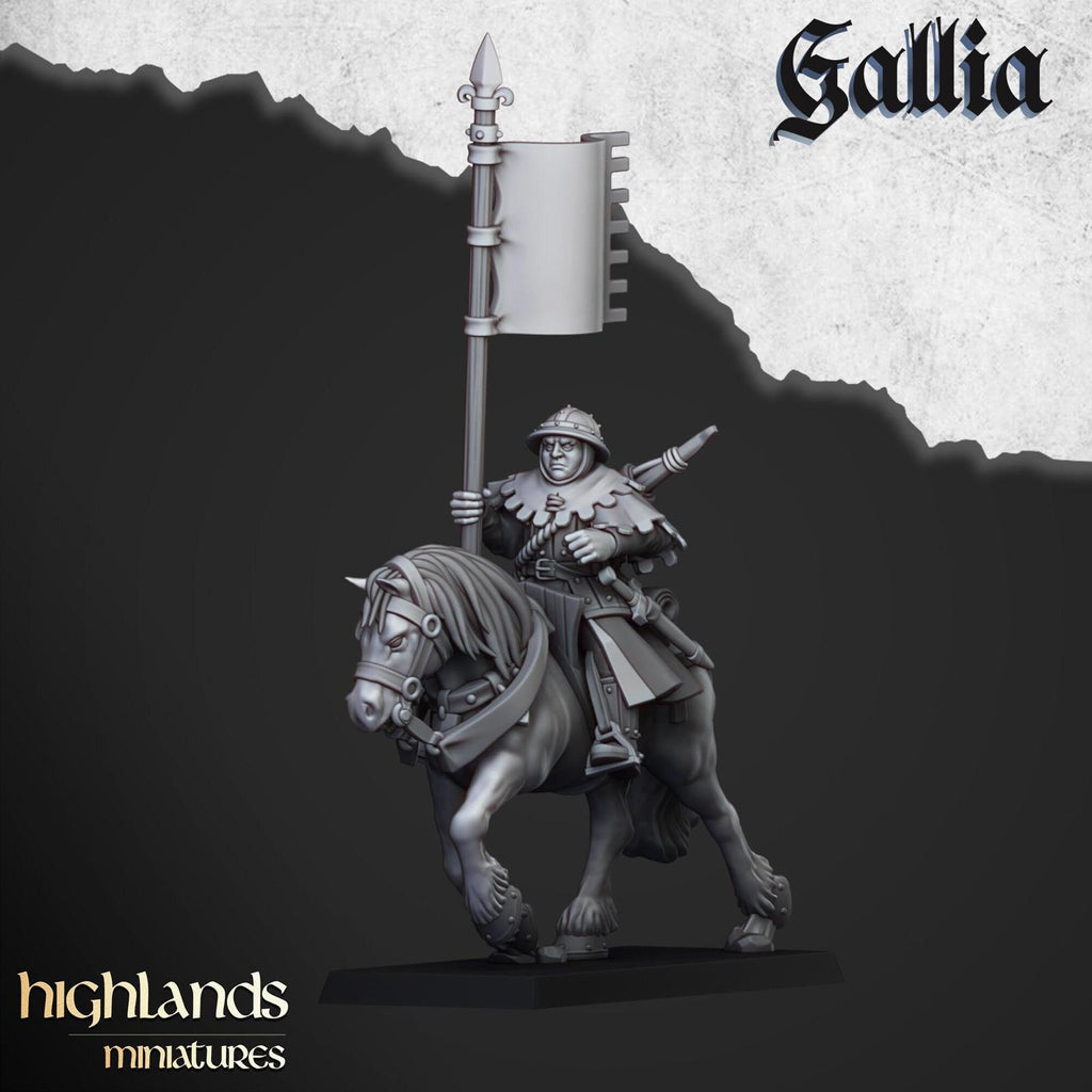 Gallia Mounted Men at Arms | Highlands Miniatures