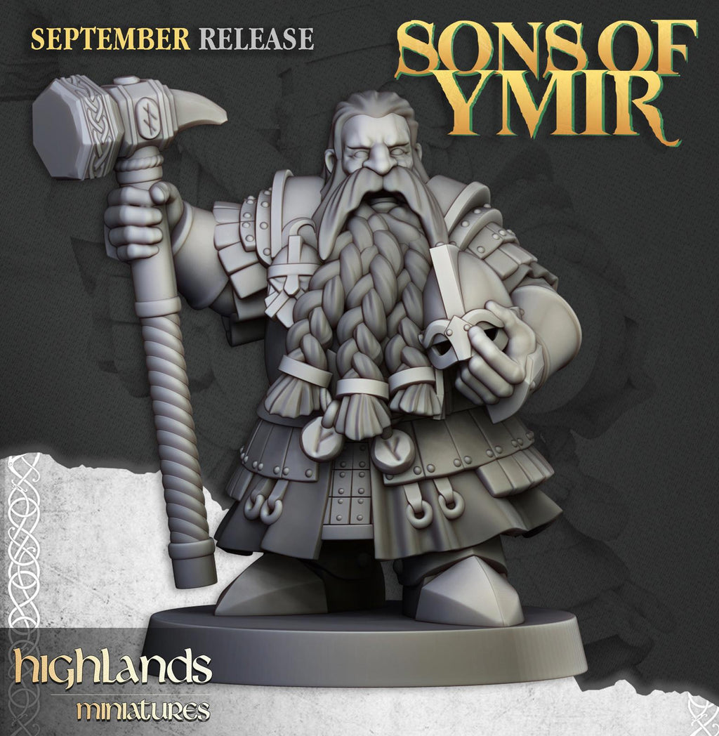 Kings guard dwarfs - Highlands Miniatures