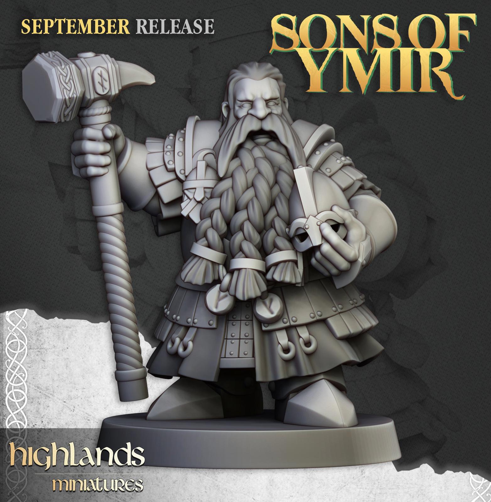 Kings guard dwarfs - Highlands Miniatures