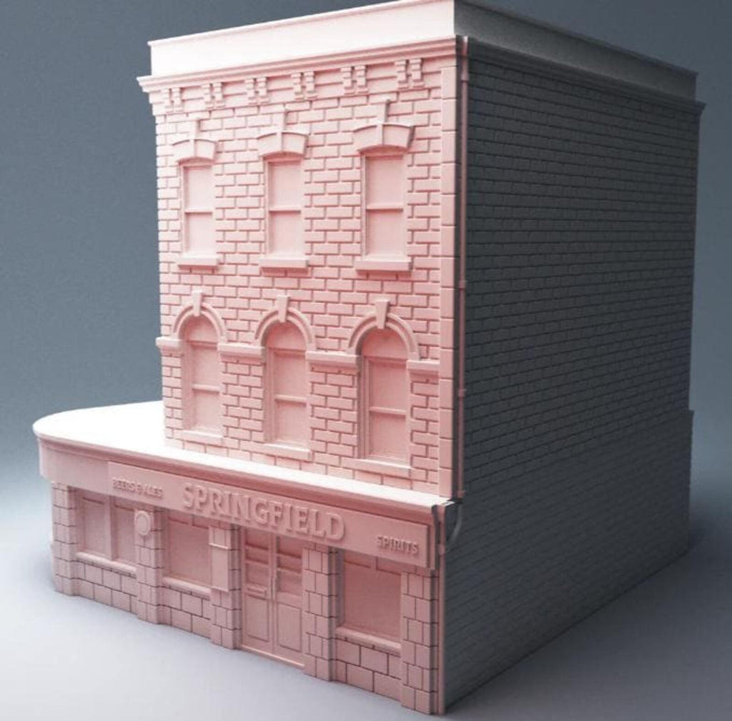 English Pub  – Modern City Building for MCP, Fallout, TWD – Corvus Games Terrain