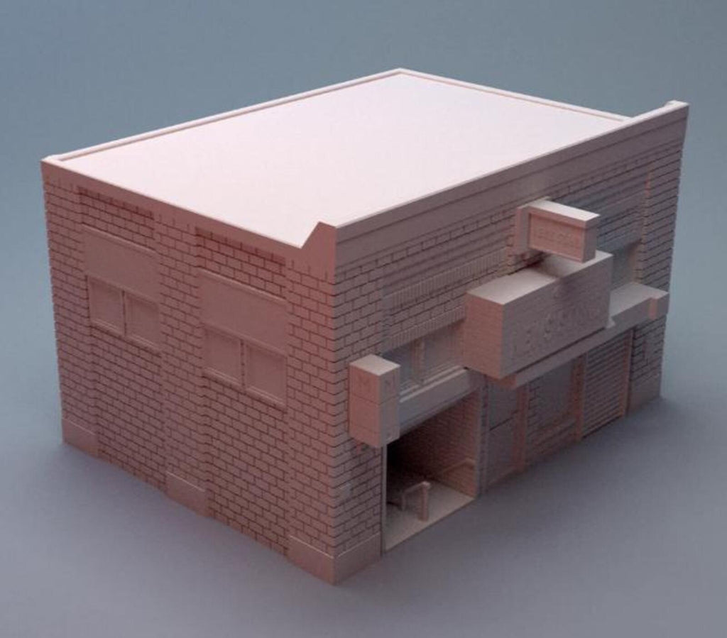 Urban News Stand Subway – Modern City Building for MCP – Corvus Games Terrain