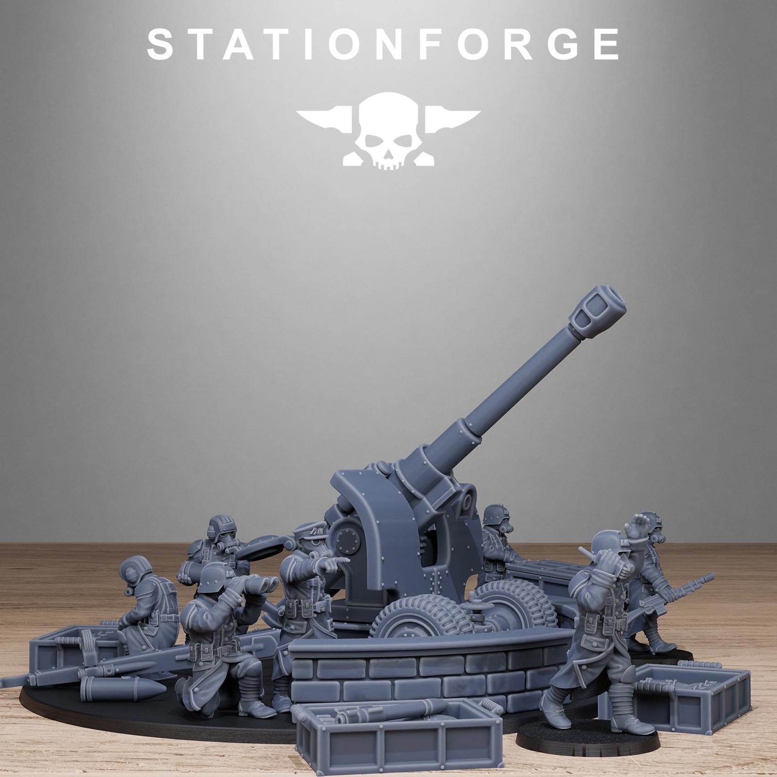 Grim Guard Light Artillery 2.0 VARIATION NEEDED (LONG QUAD ROCKET)