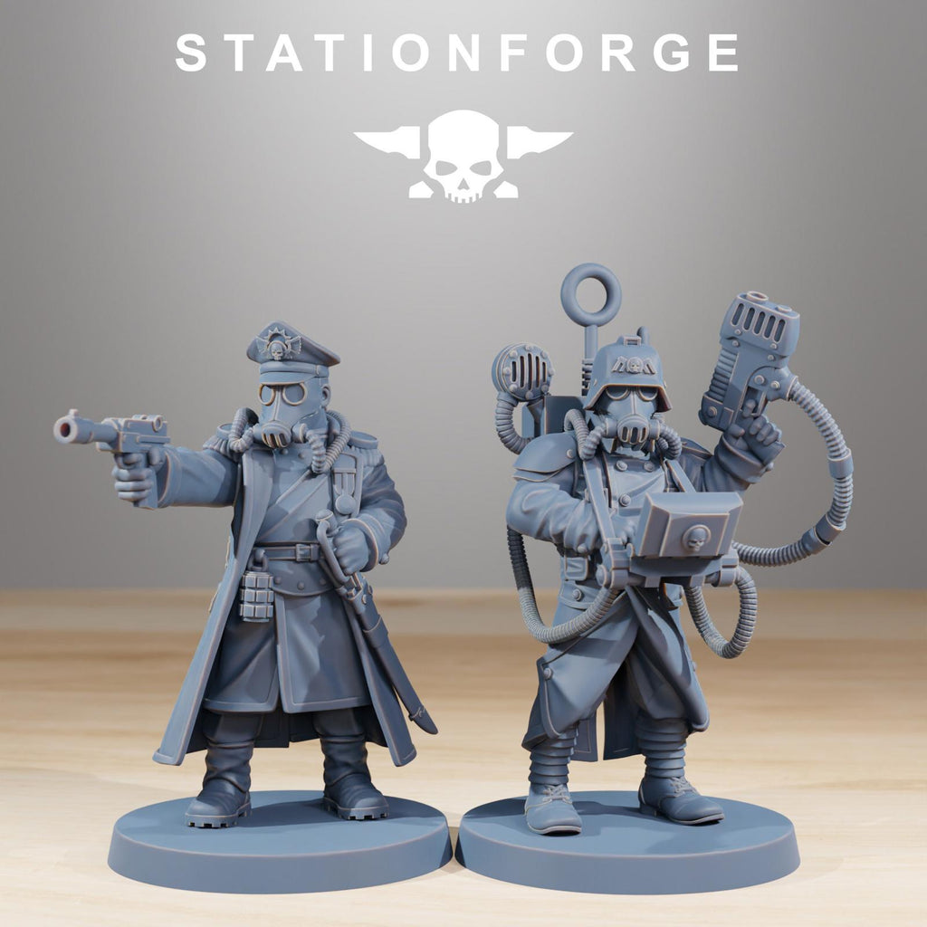 Grim Guard Combatants - set of 10