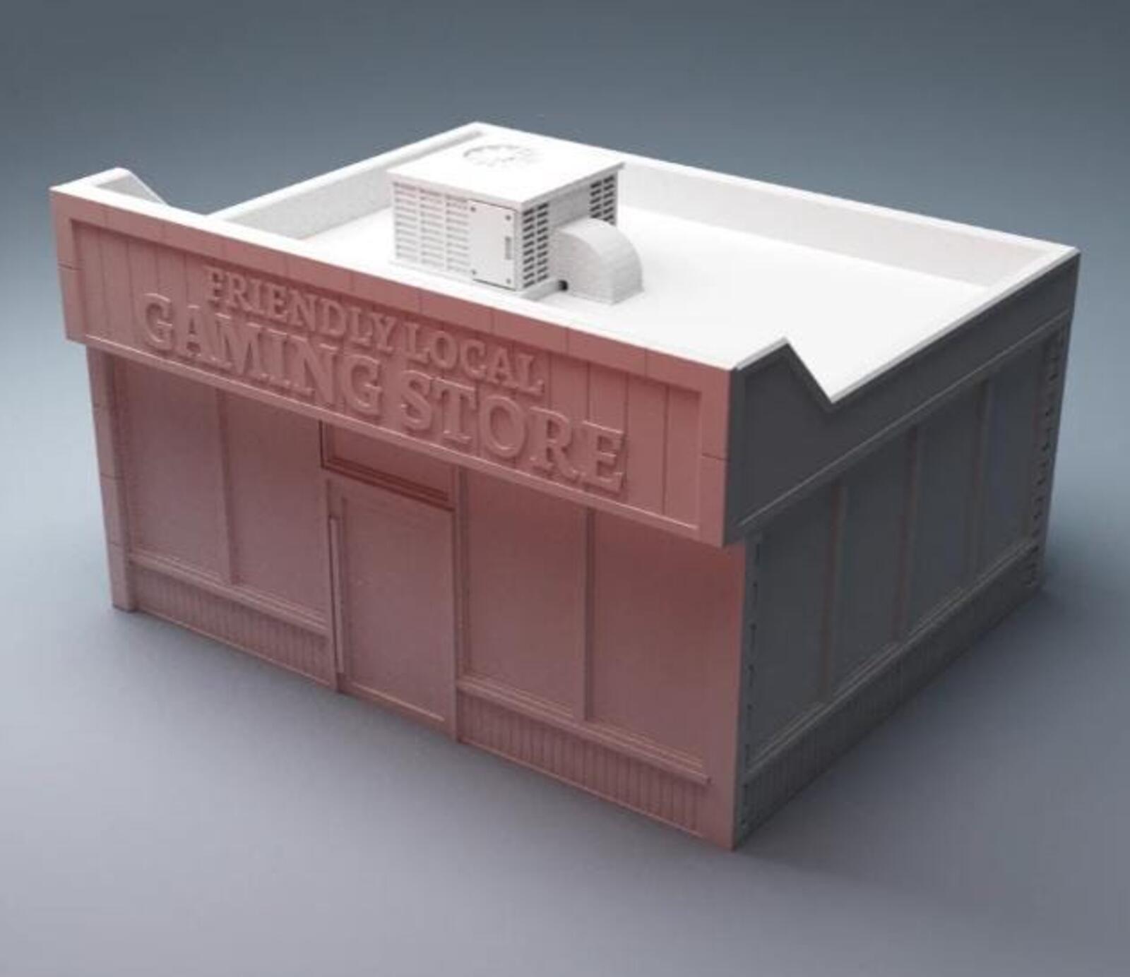 Urban Friendly Local Gaming Store – Modern City Building for MCP – Corvus Games Terrain