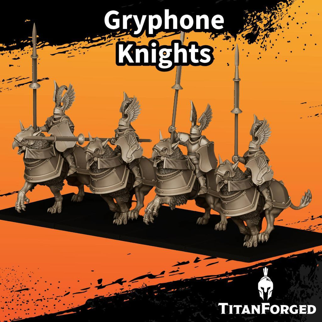 Gryphone Knights - Highlands miniatures