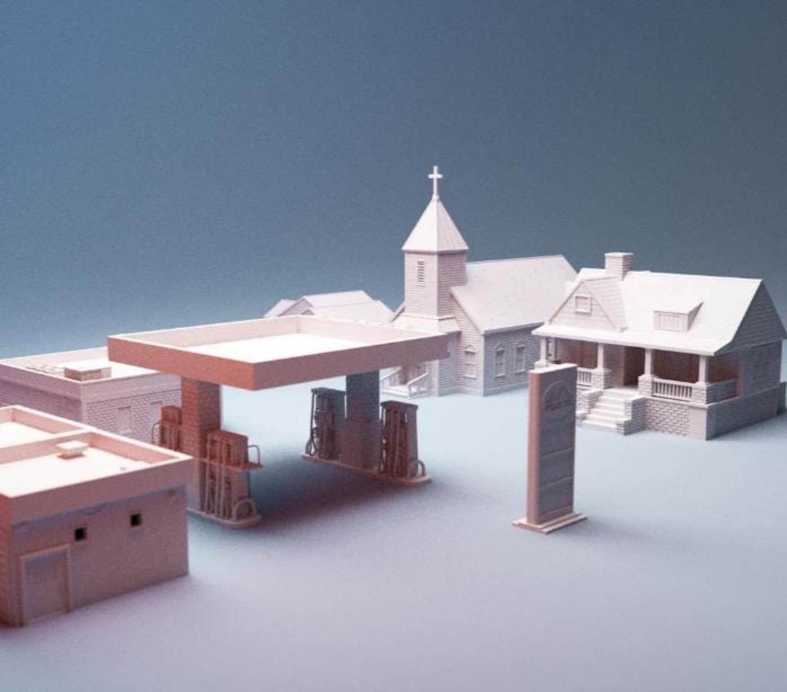 Urban Suburbia Bundle – Modern City Building for MCP – Corvus Games Terrain