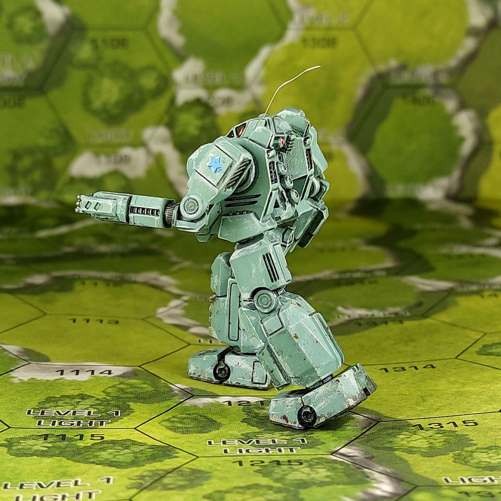 War Dog | Sir Mortimer Bombito | American Mecha | Compatible with BT and other 6mm Tabletop Wargames