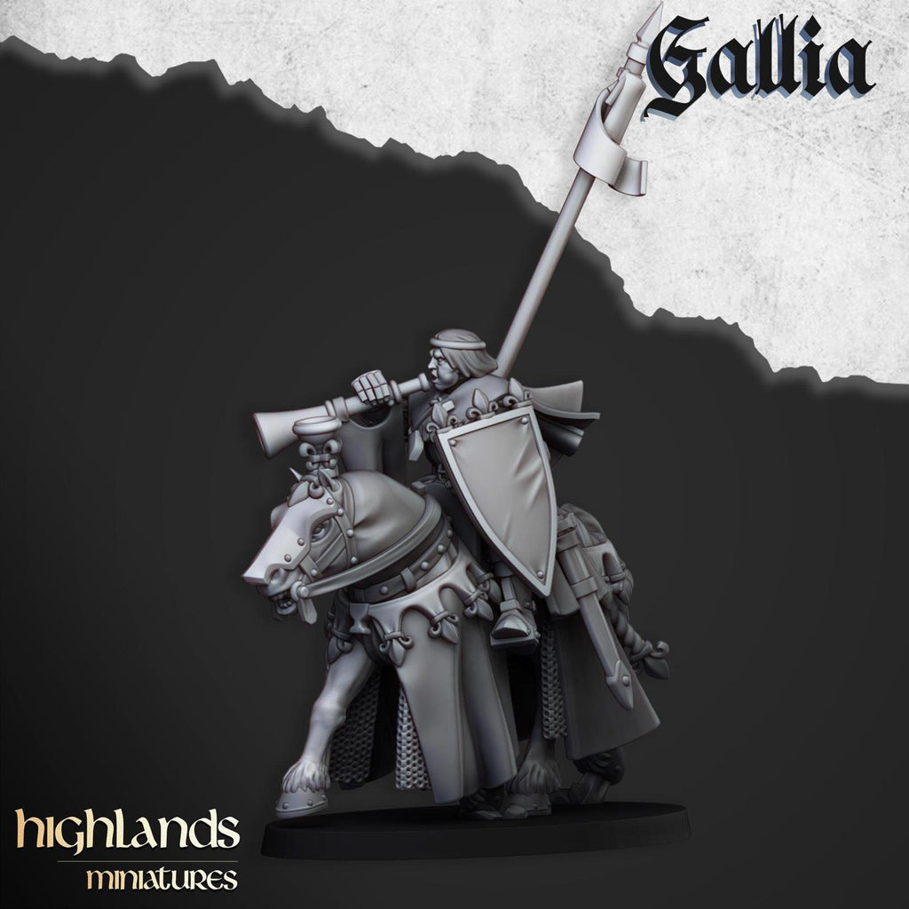 Royal knights of Gallia | Highlands Miniatures