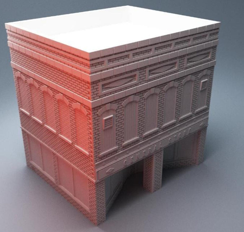 Urban General Store – Modern City Building for MCP – Corvus Games Terrain