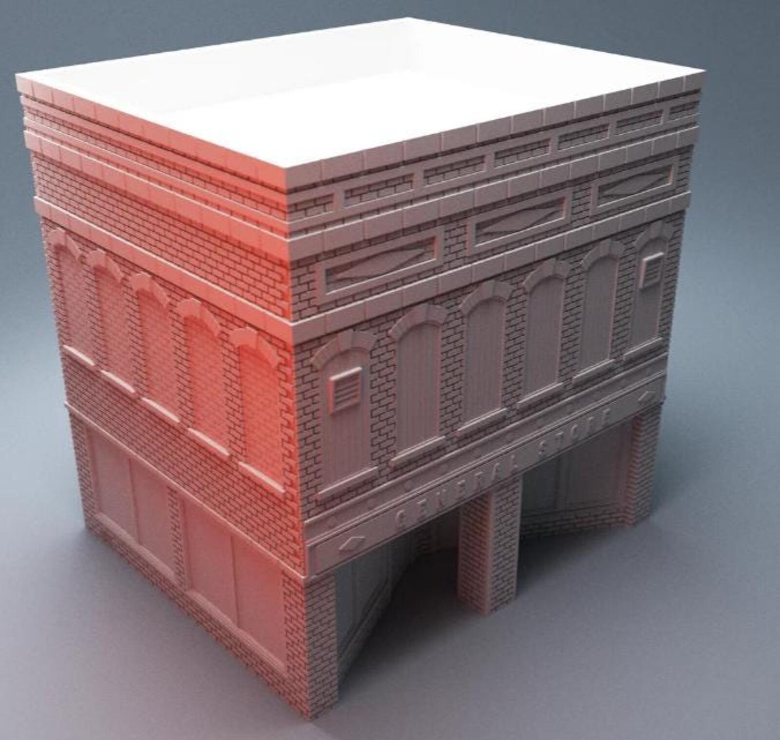 Urban General Store – Modern City Building for MCP – Corvus Games Terrain