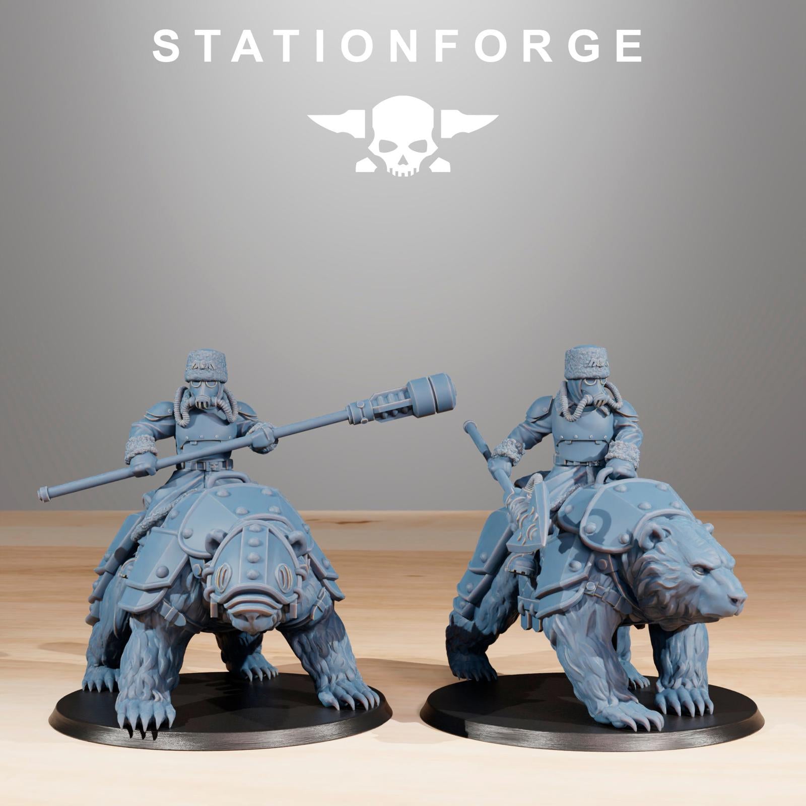 Grim Guard Bear Riders x 11