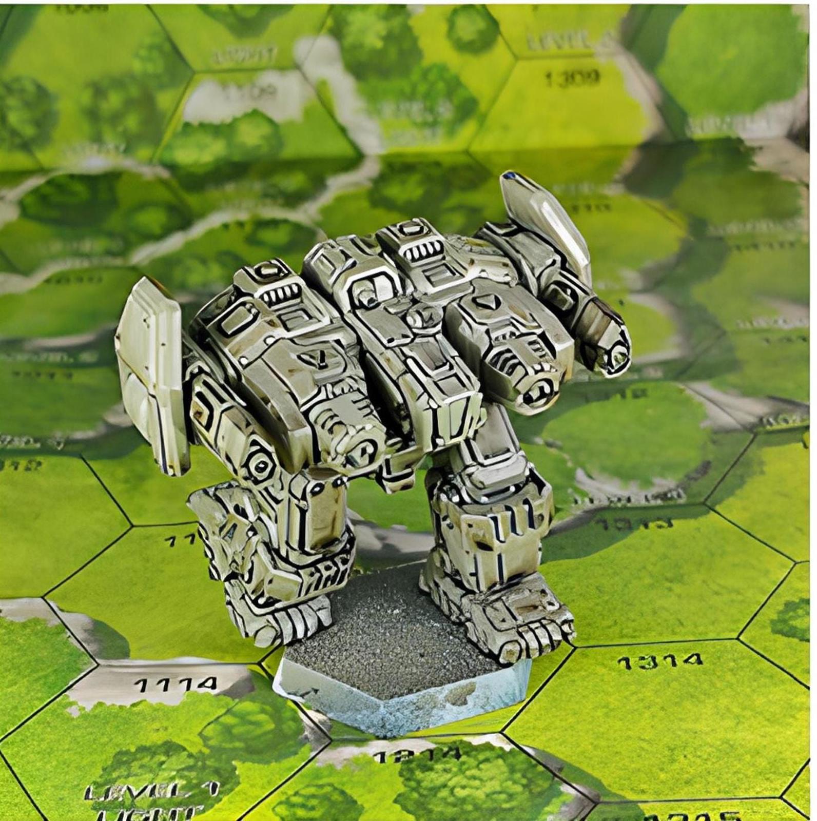 Fafnir | Sir Mortimer Bombito | American Mecha | Compatible with BT and other 6mm Tabletop Wargames