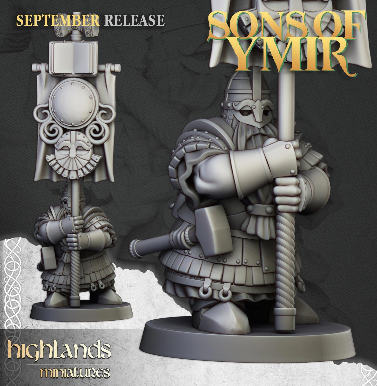 Kings guard dwarfs - Highlands Miniatures