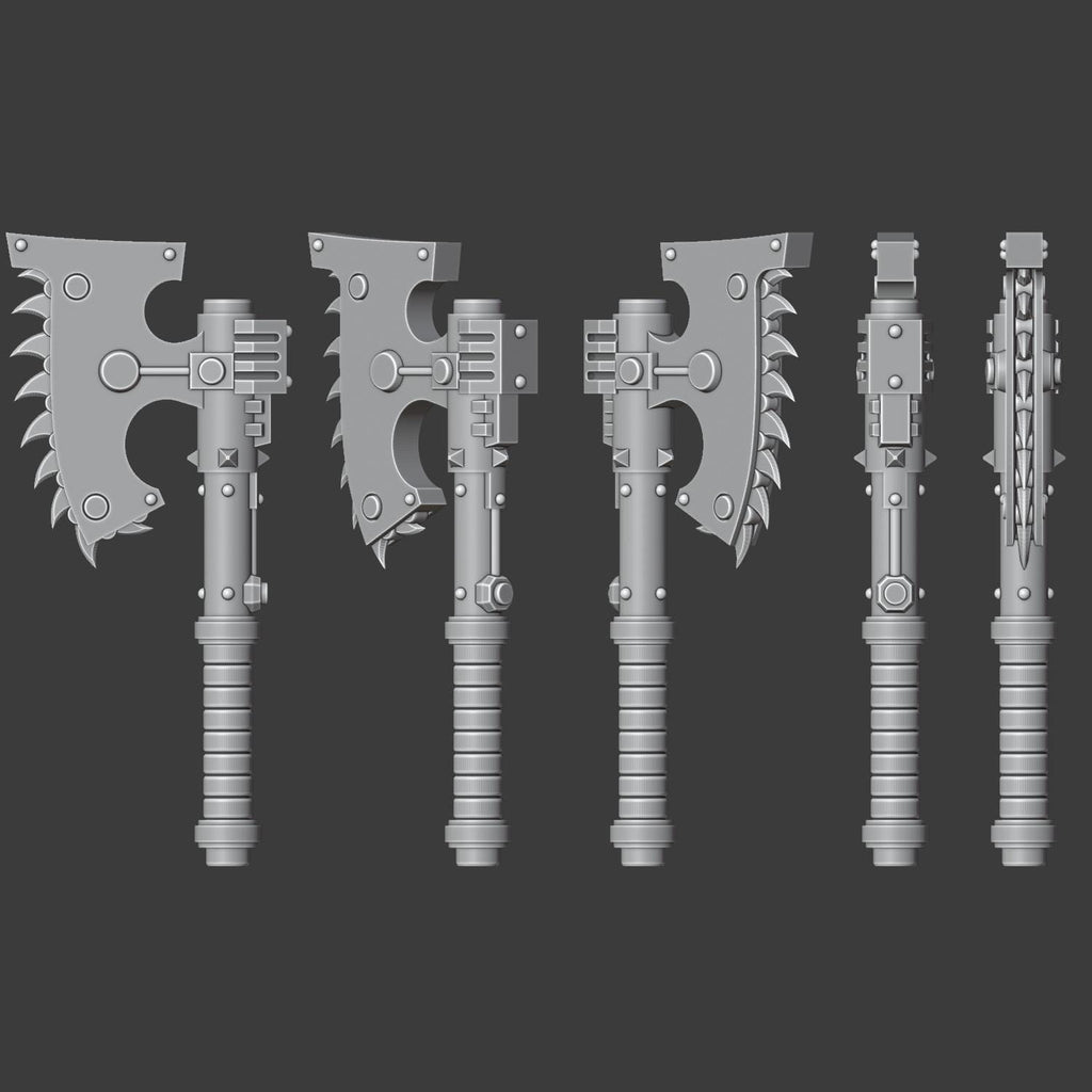 Gen 4 - Chain Axe Arms