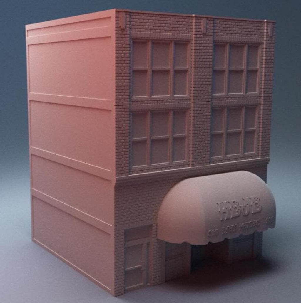 Urban Punk Rock Club – Modern City Building for MCP – Corvus Games Terrain