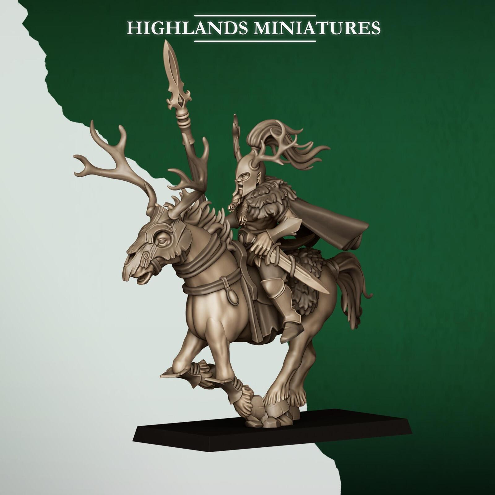 Feral Elves Forest Riders | Highlands Miniatures