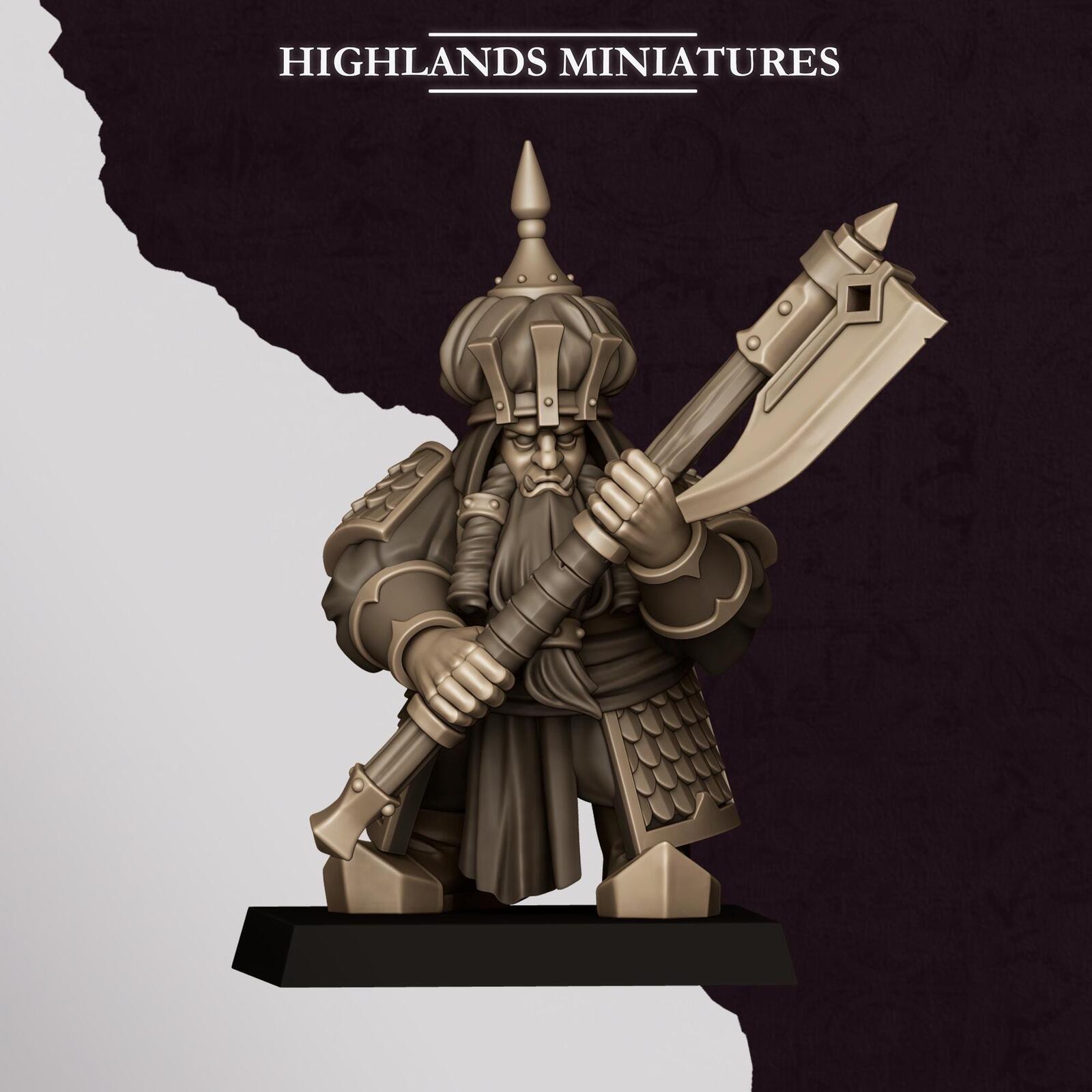 Sons of Marduk - Dwarf Warriors With Great Weapons Unit