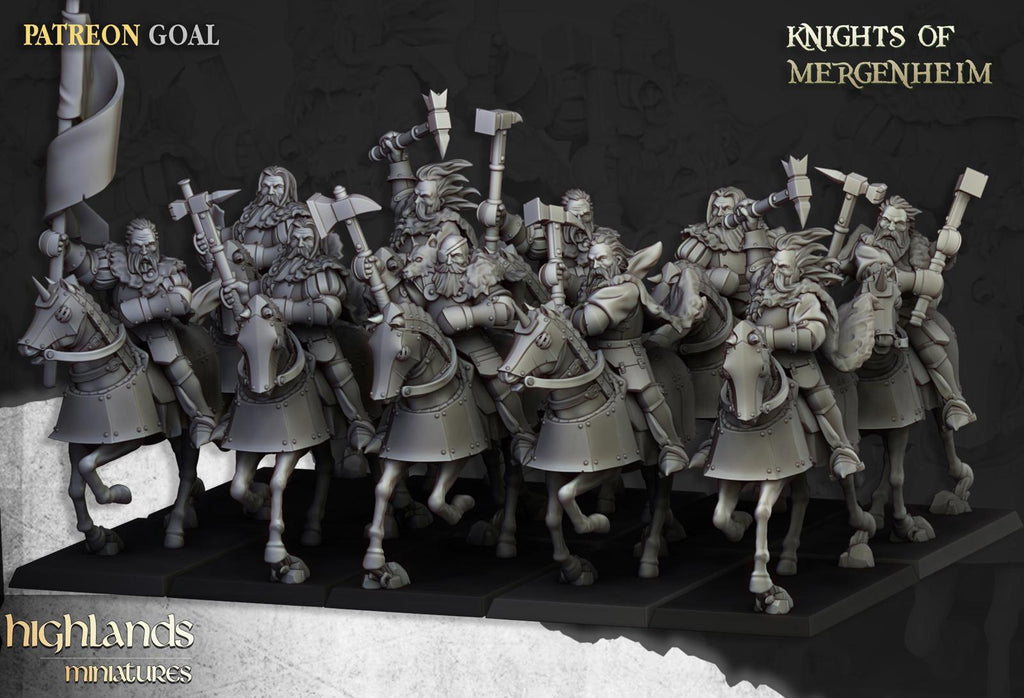 Mergenheim knights | Highland Miniatures