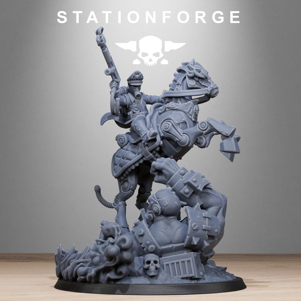 Grim Guard Officer Horseman