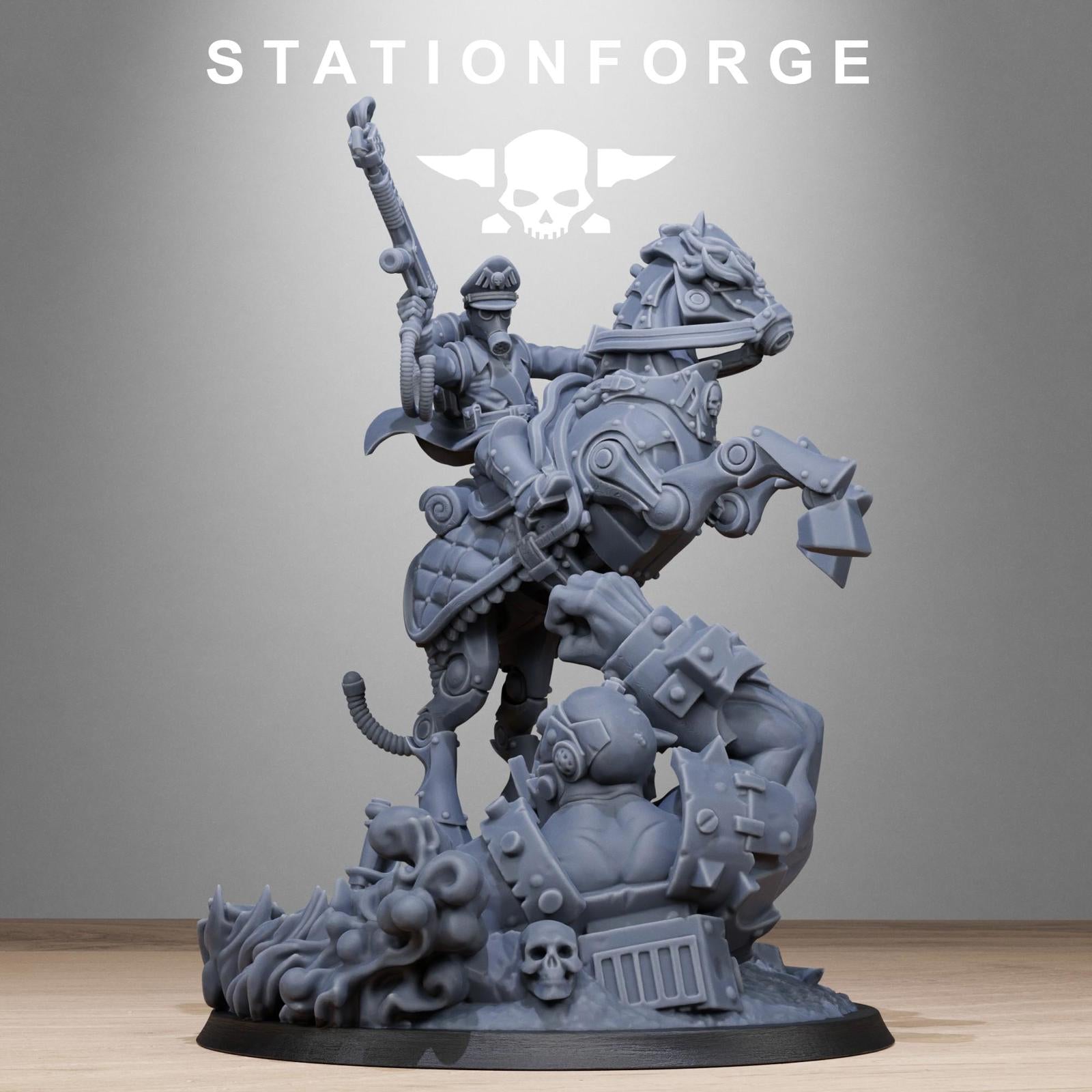 Grim Guard Officer Horseman