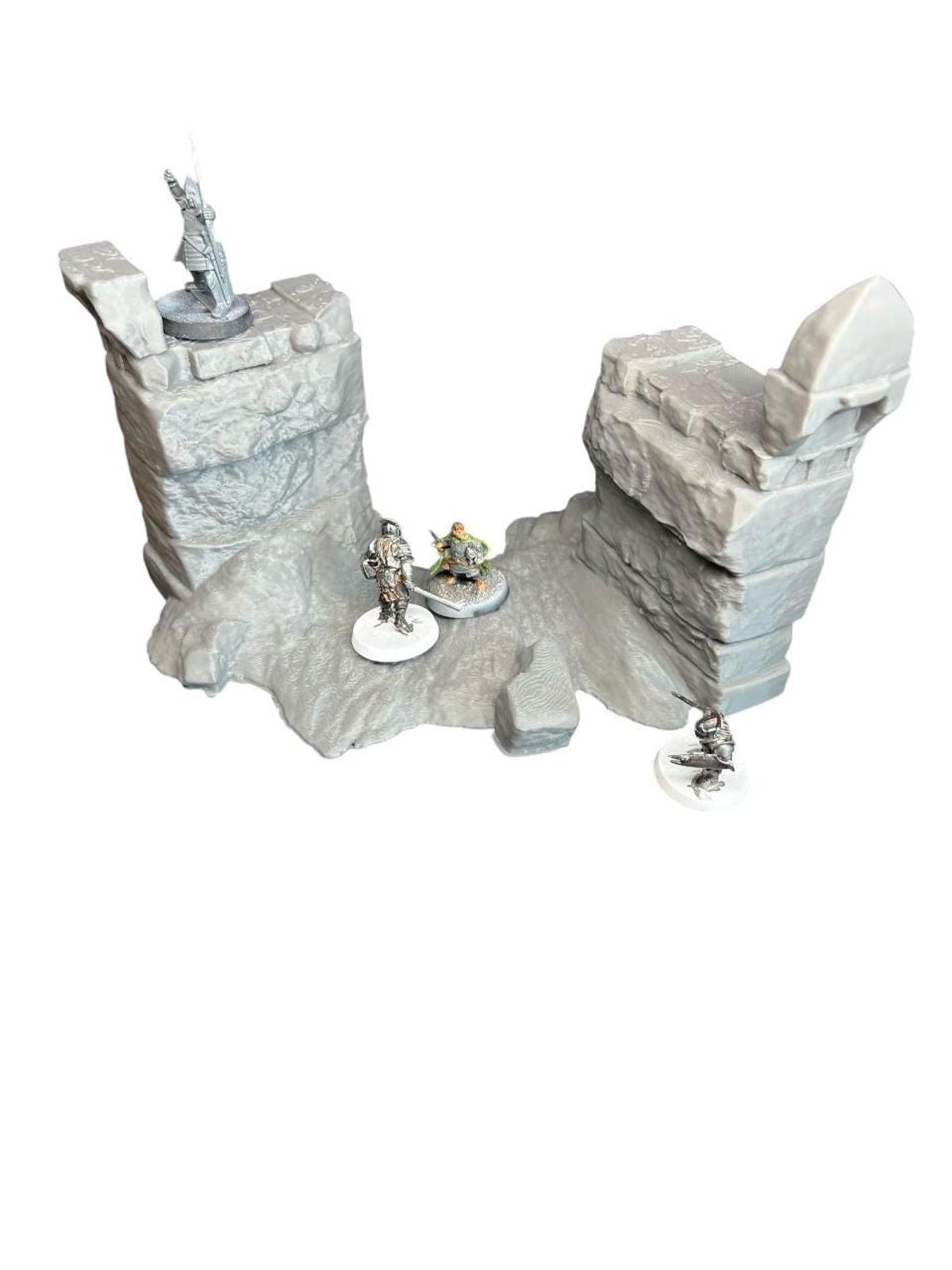 Walls & Gatehouse Kingdom of Tor Ithilas Conquest Creations