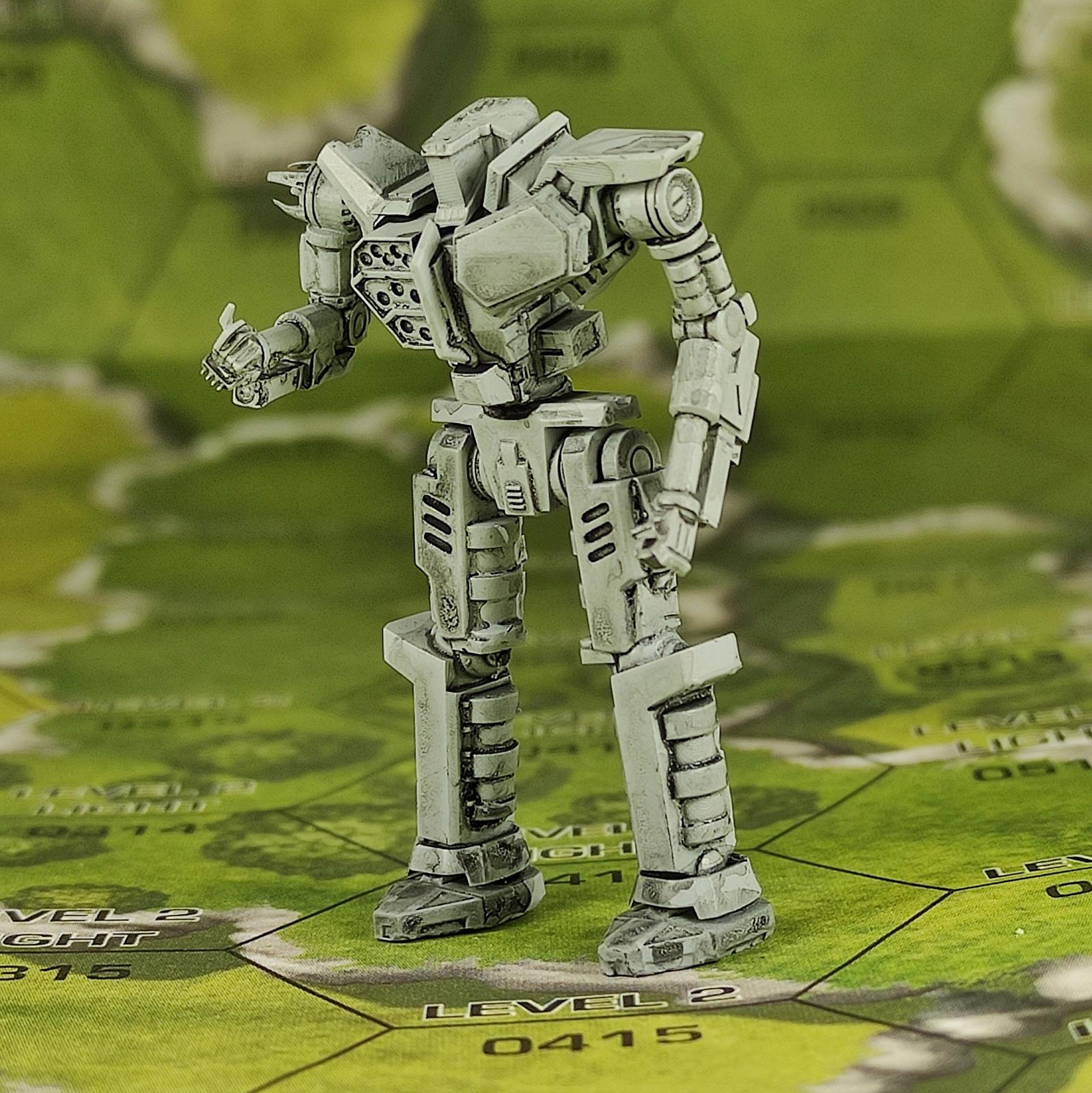 Cadaver | Sir Mortimer Bombito | American Mecha | Compatible with BT and other 6mm Tabletop Wargames