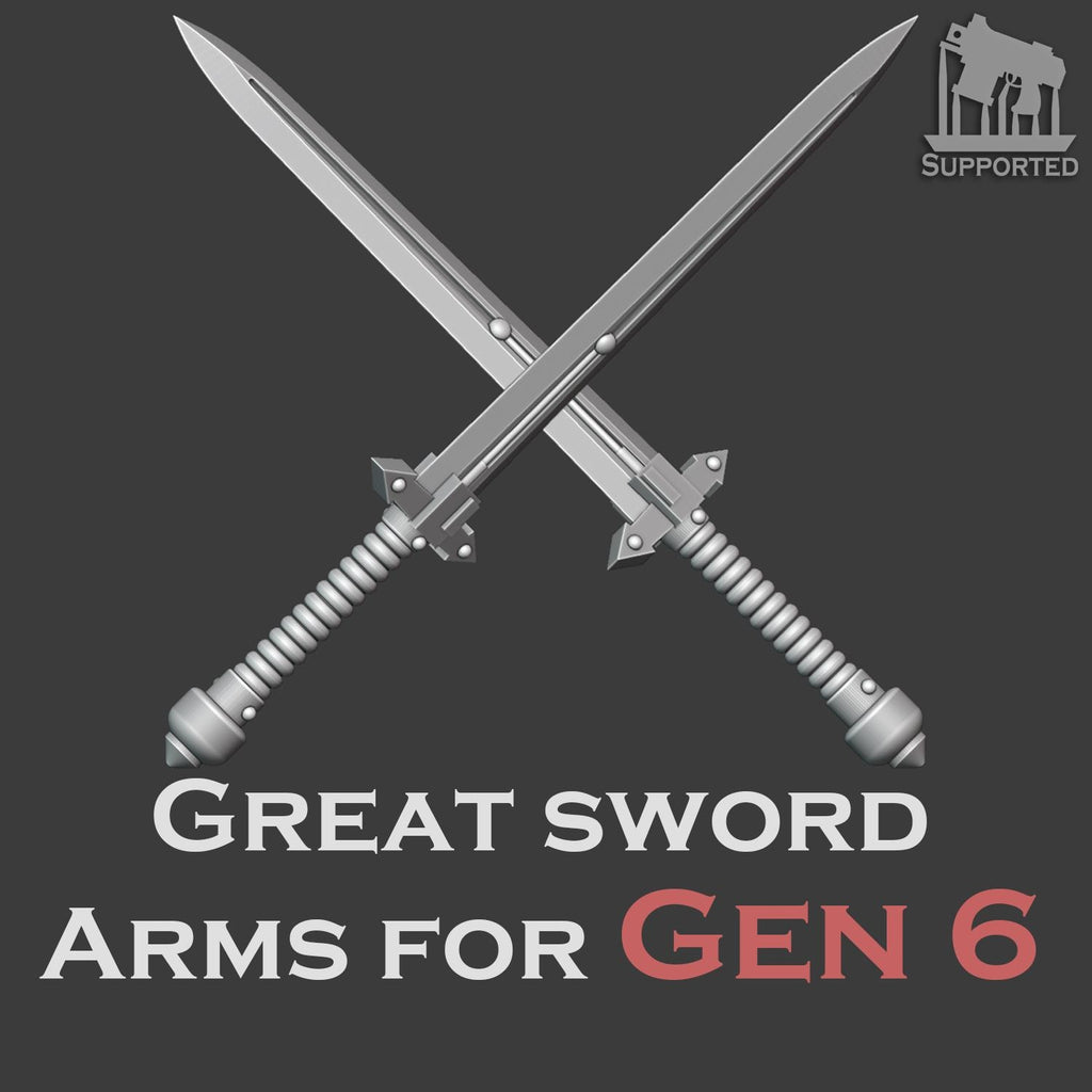 Gen 6 - Great Sword Arms