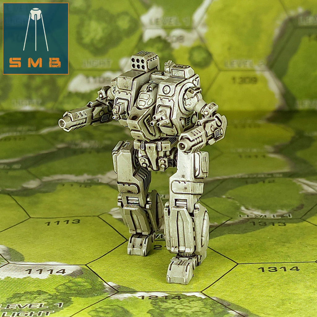 Hellbringer (Loki) | Sir Mortimer Bombito | American Mecha | Compatible with BT and other 6mm Tabletop Wargames