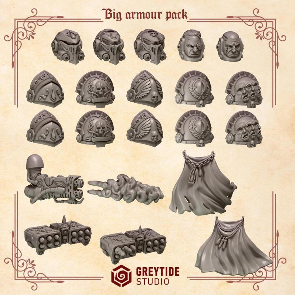 Crimson Lords Big Armour Pack