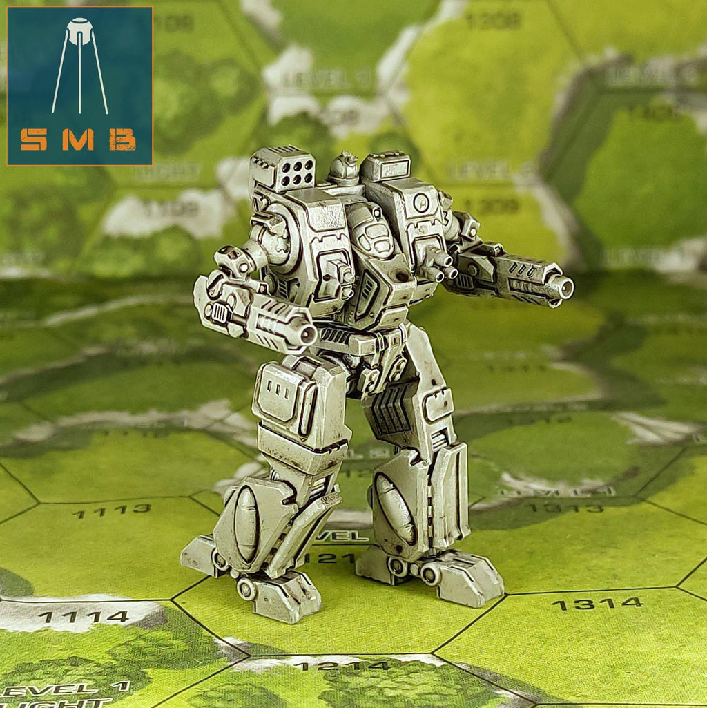 Hellbringer (Loki) | Sir Mortimer Bombito | American Mecha | Compatible with BT and other 6mm Tabletop Wargames